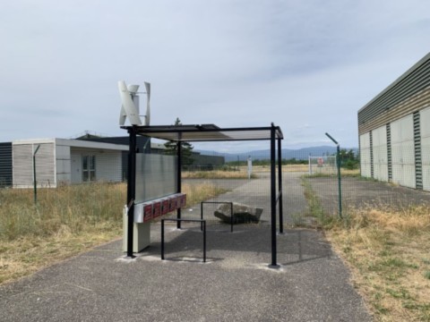 Parking solaire trottinette